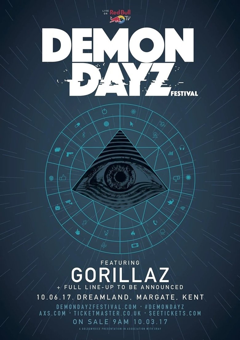 Poster of Gorillaz | Demon Dayz Festival