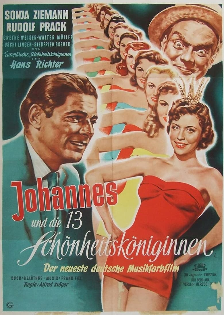 Poster of Johannes und die 13 Schönheitsköniginnen