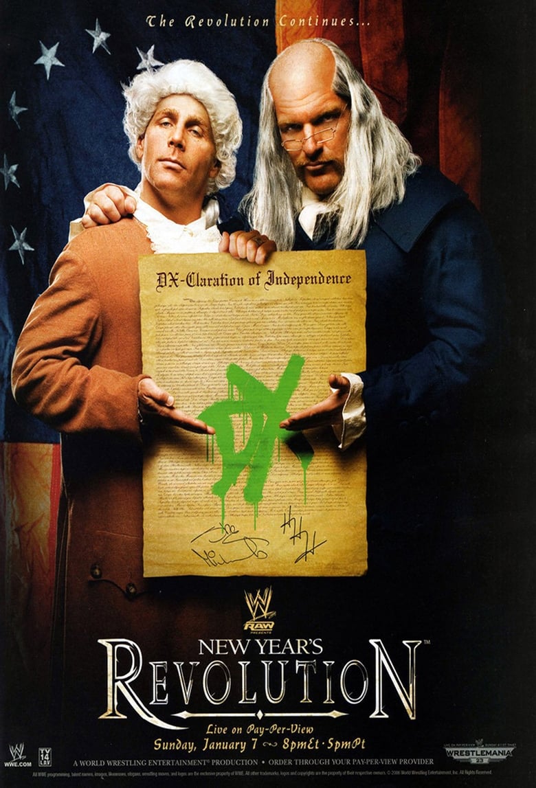 Poster of WWE New Year's Revolution 2007