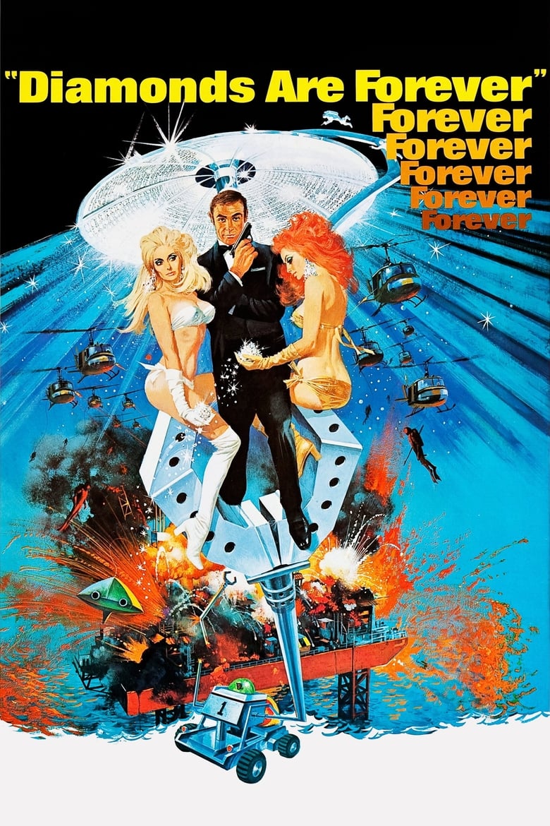 Poster of Diamonds Are Forever
