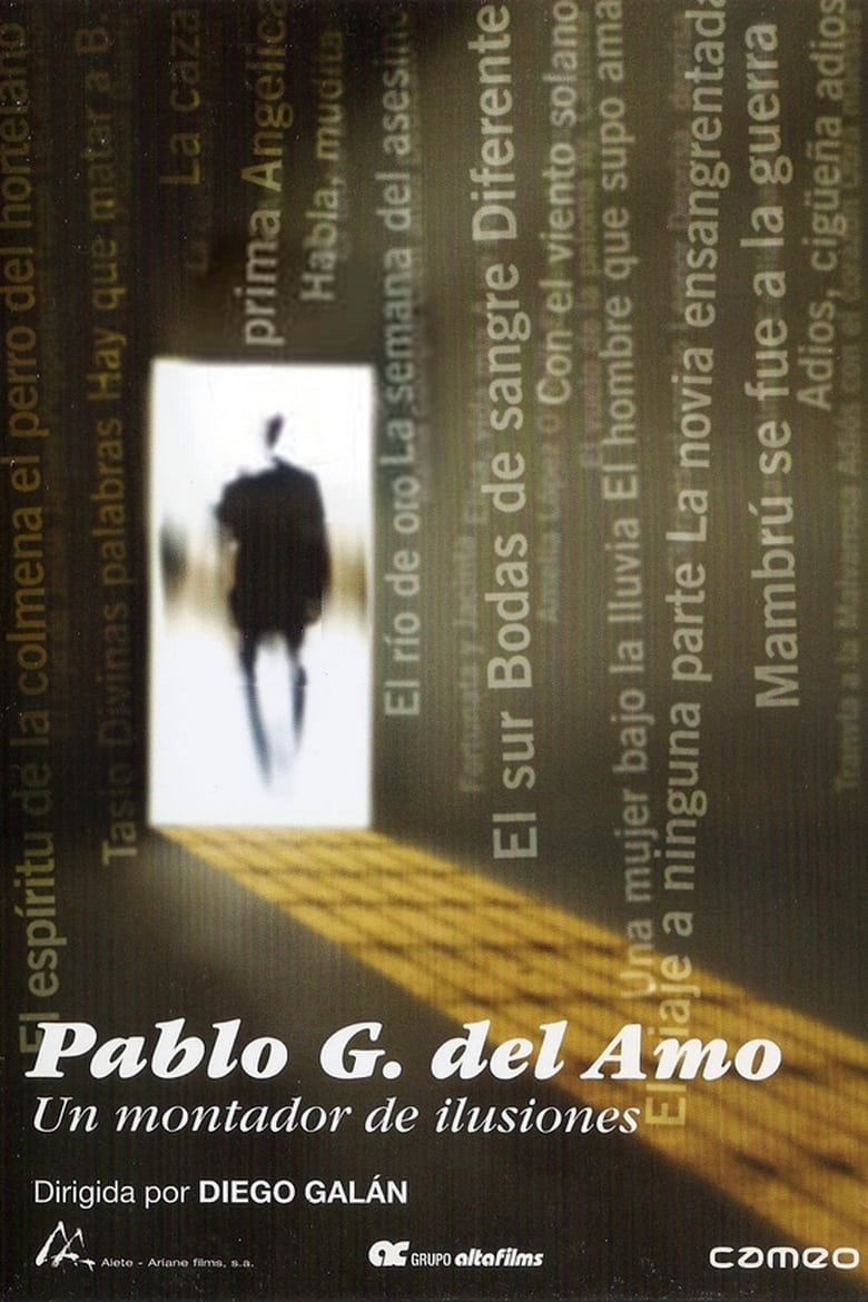 Poster of Pablo G. del Amo, un montador de ilusiones