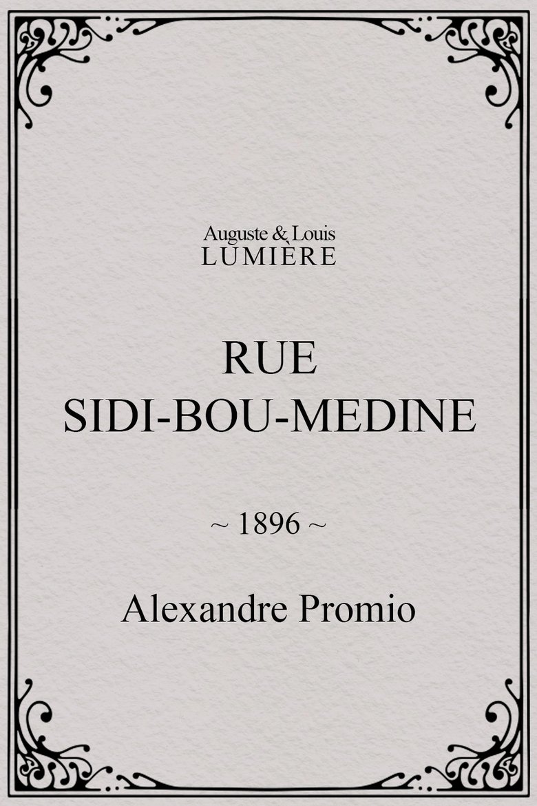Poster of Rue Sidi-Bou-Medine