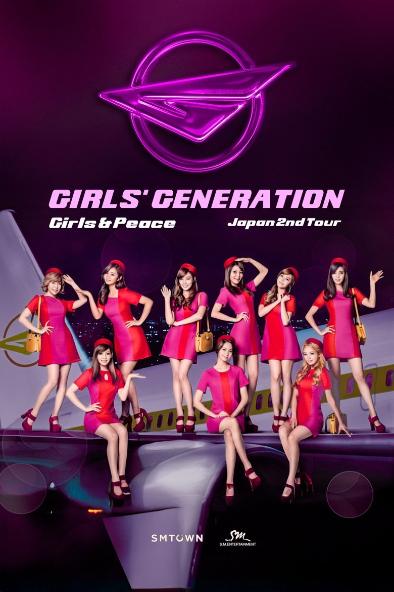 Poster of Girls' Generation ~ Girls & Peace ~ Japan 2nd Tour