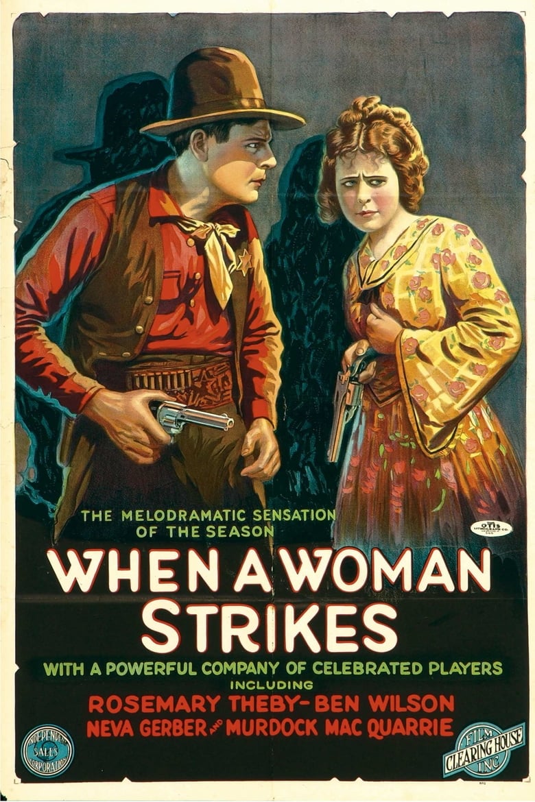 Poster of When a Woman Strikes