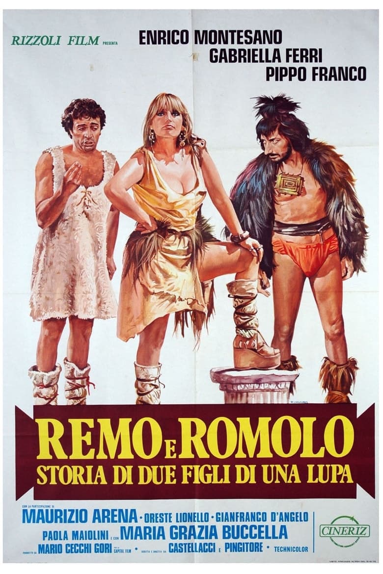 Poster of Romulus and Remus: The Story of Two Sons of a Wolf