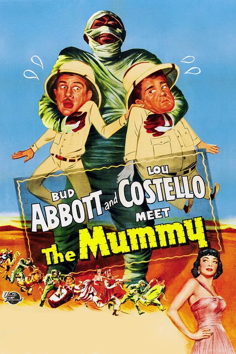 Poster of Abbott and Costello Meet the Mummy