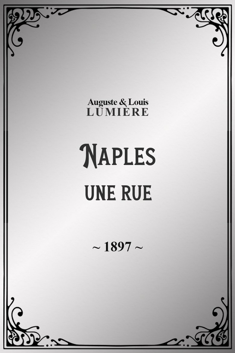 Poster of Naples : une rue