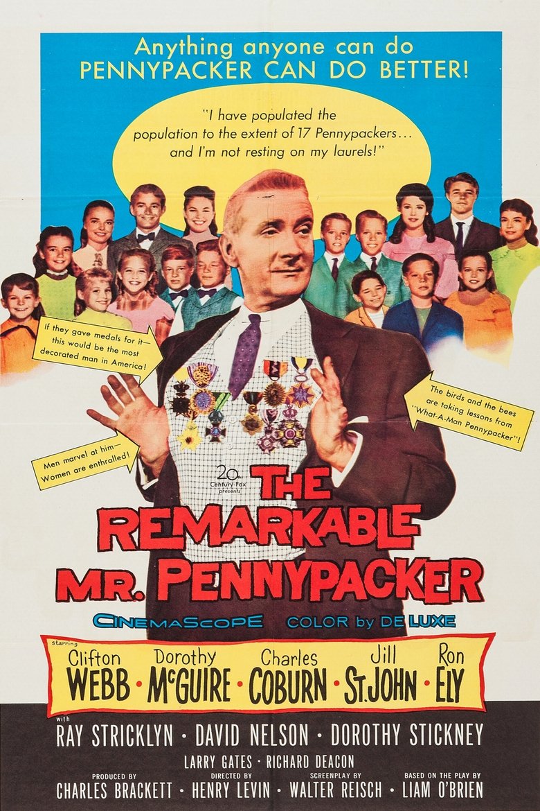 Poster of The Remarkable Mr. Pennypacker