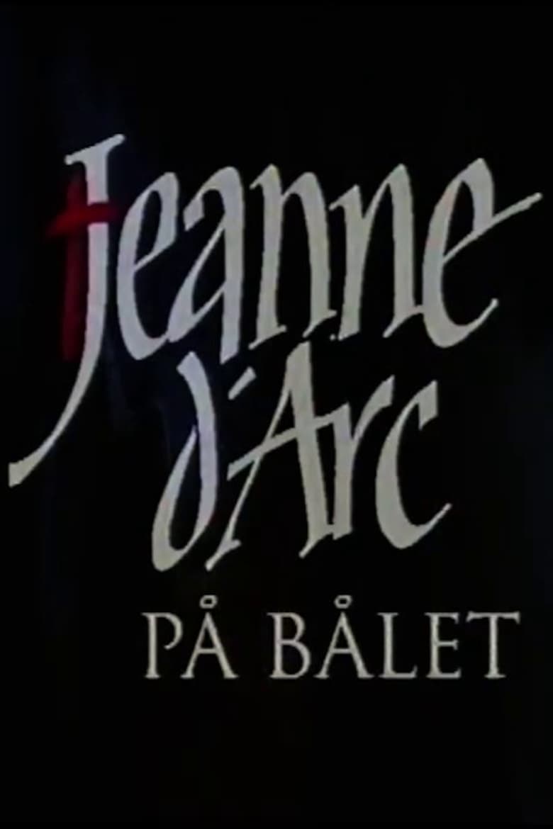 Poster of Jeanne d'Arc på bålet