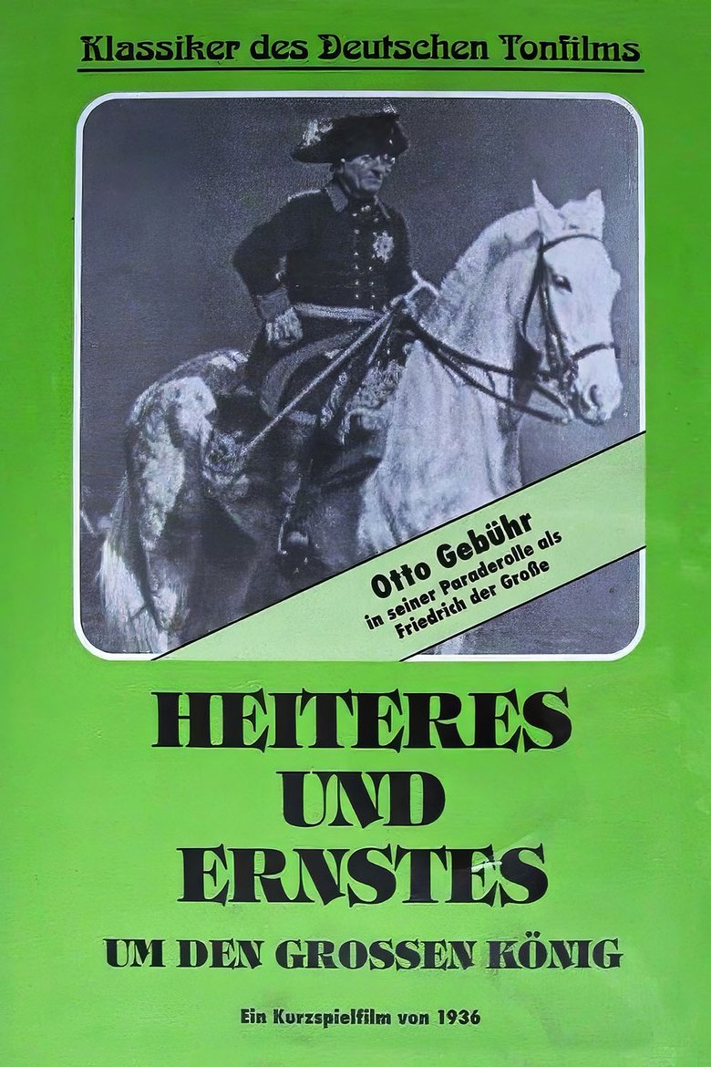 Poster of Heiteres und Ernstes um den großen König
