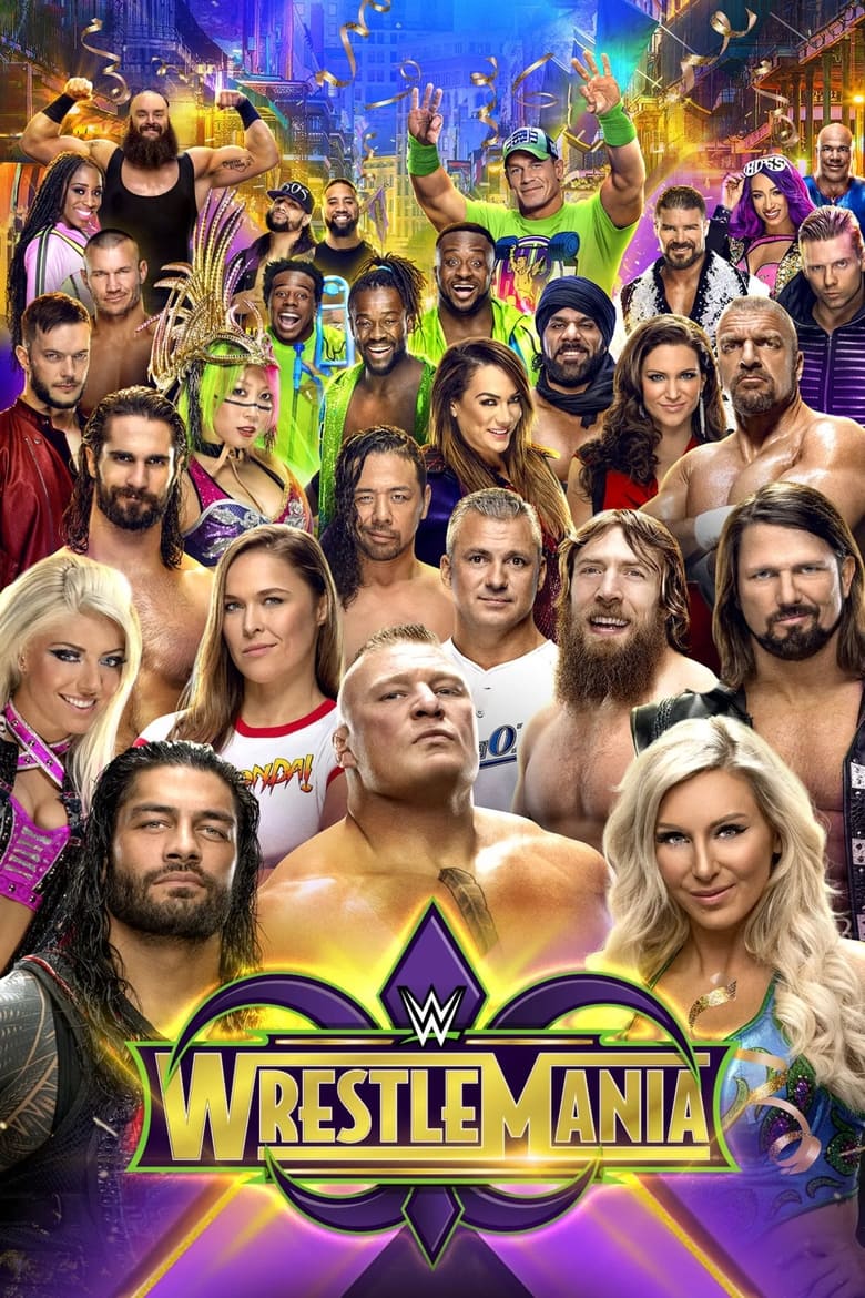 Poster of WWE WrestleMania 34