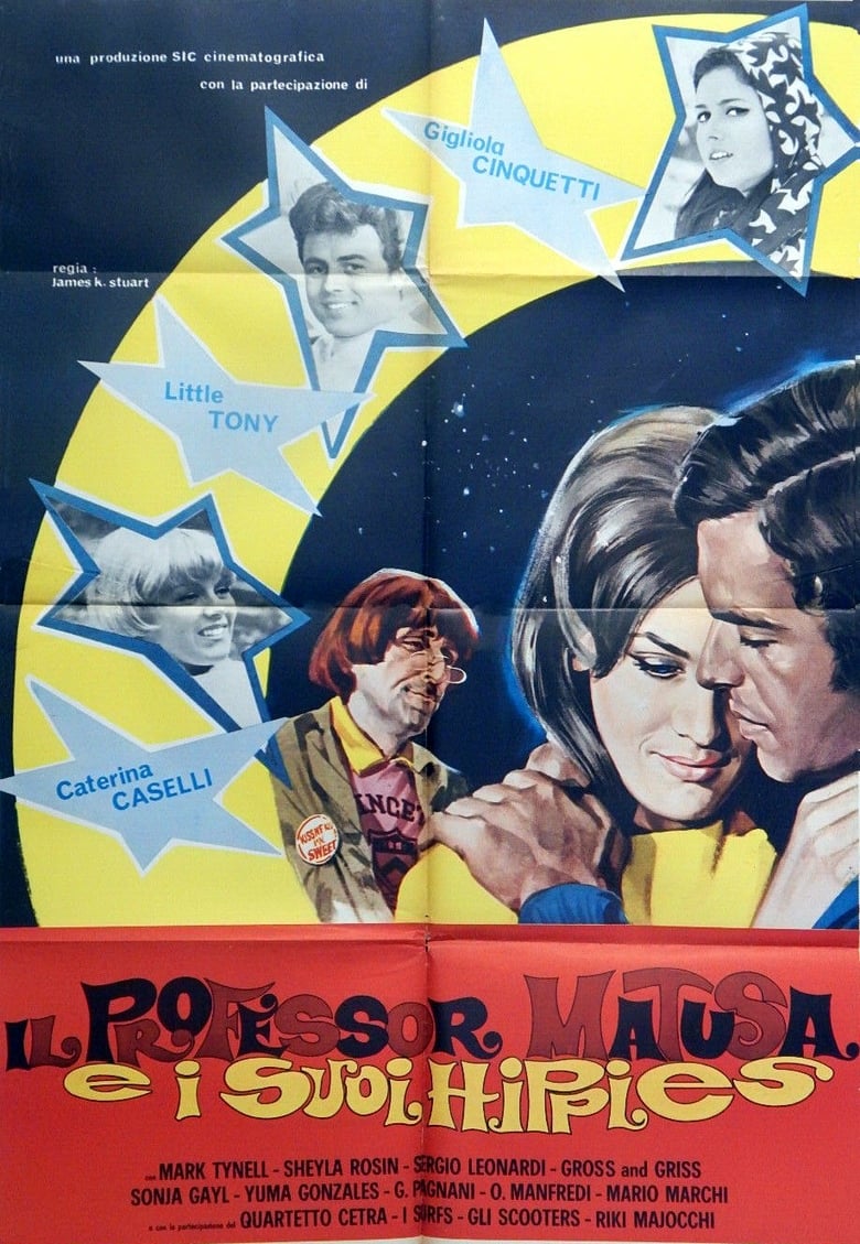 Poster of Il professor Matusa e i suoi hippies