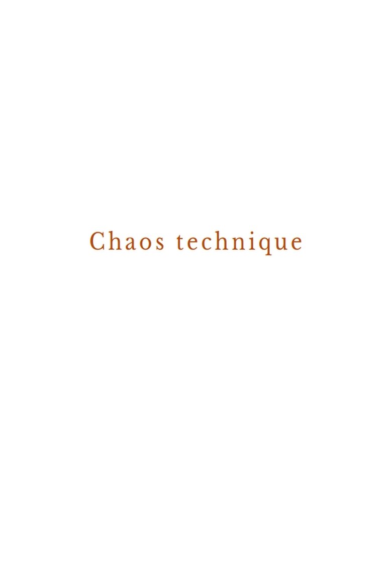 Poster of Technical chaos
