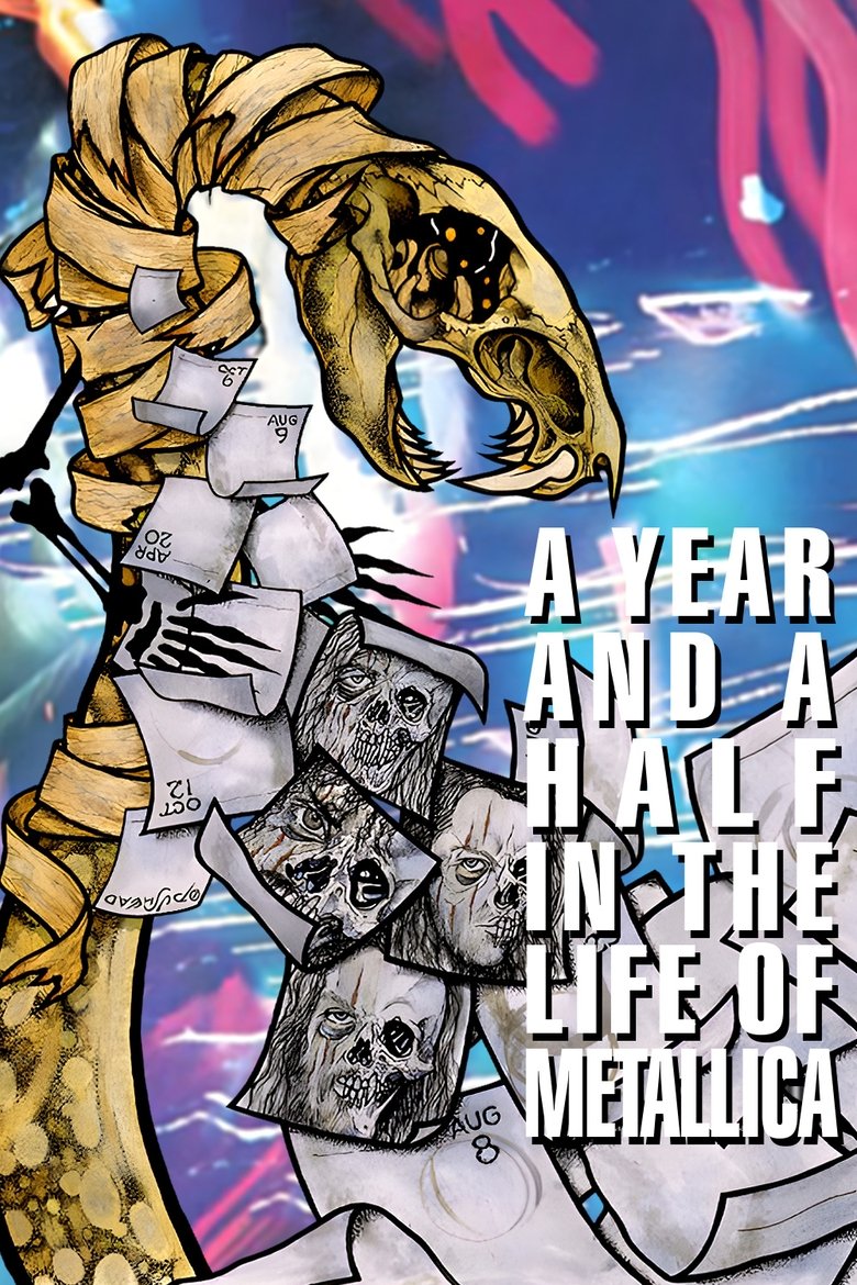 Poster of Metallica: A Year and a Half in the Life of Metallica