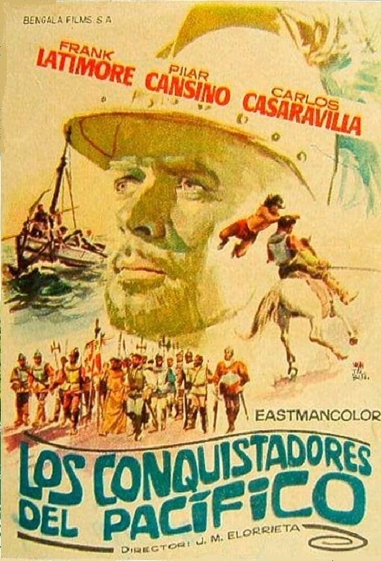 Poster of Los conquistadores del Pacífico