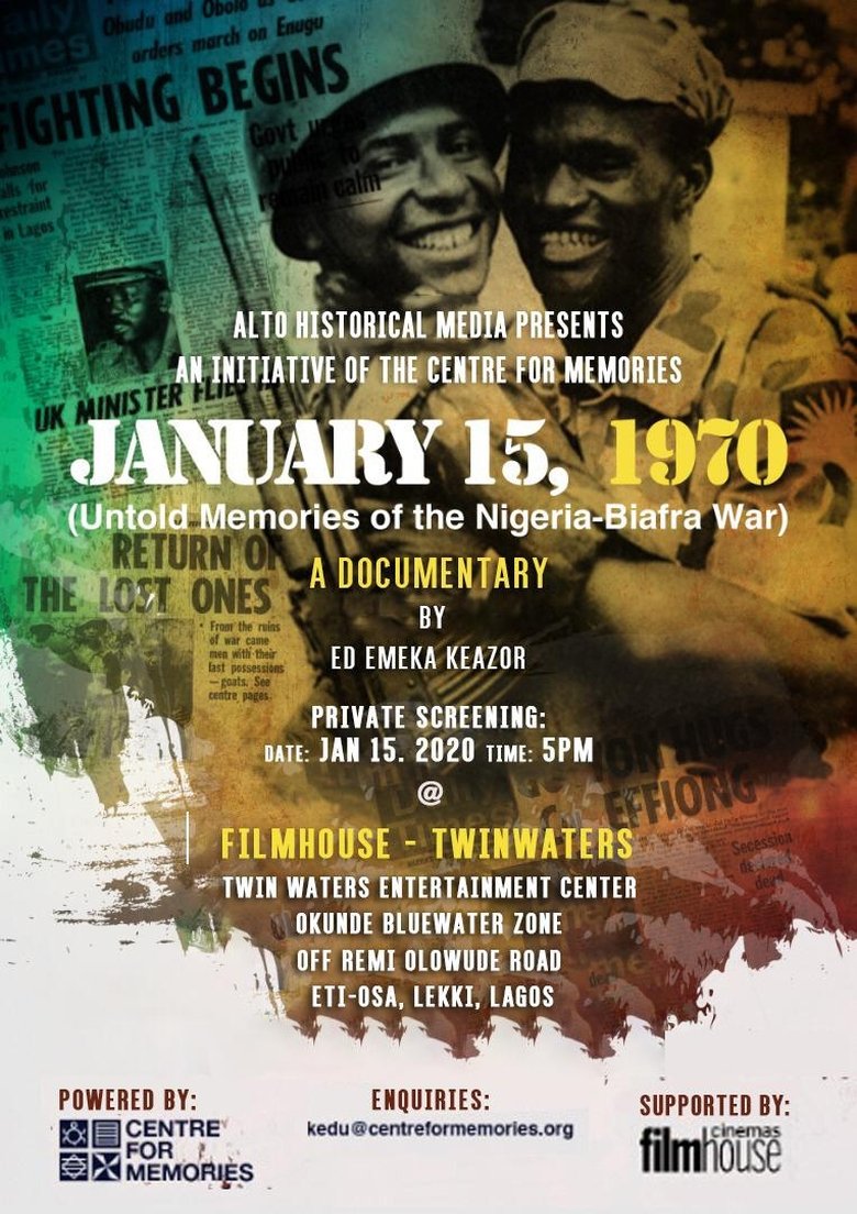 Poster of January 15, 1970: Untold Memories of the Nigeria-Biafra War