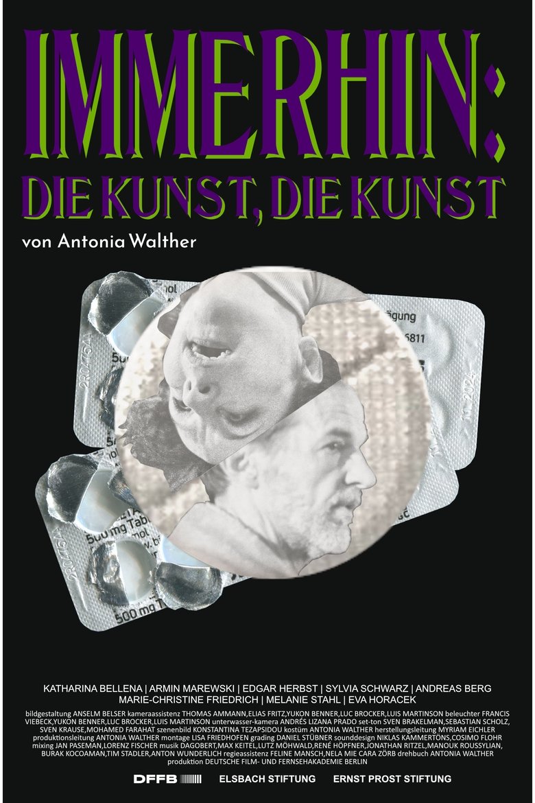 Poster of Immerhin: Die Kunst, die Kunst