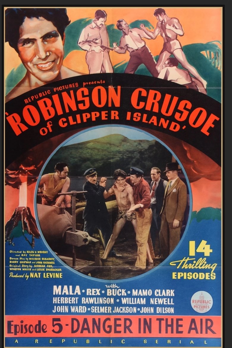 Poster of Robinson Crusoe of Clipper Island