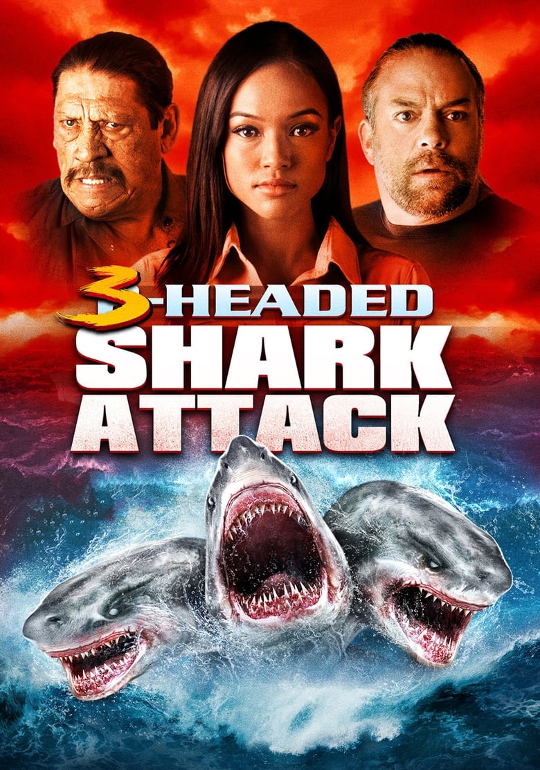 Poster of 3-Headed Shark Attack