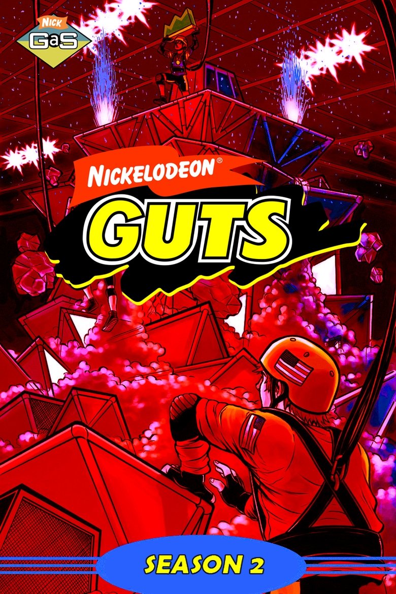 Poster of Cast and Crew in Nickelodeon GUTS - Mandy - Brian - Chris (Season 2 - Episode 10) - Mandy - Brian - Chris