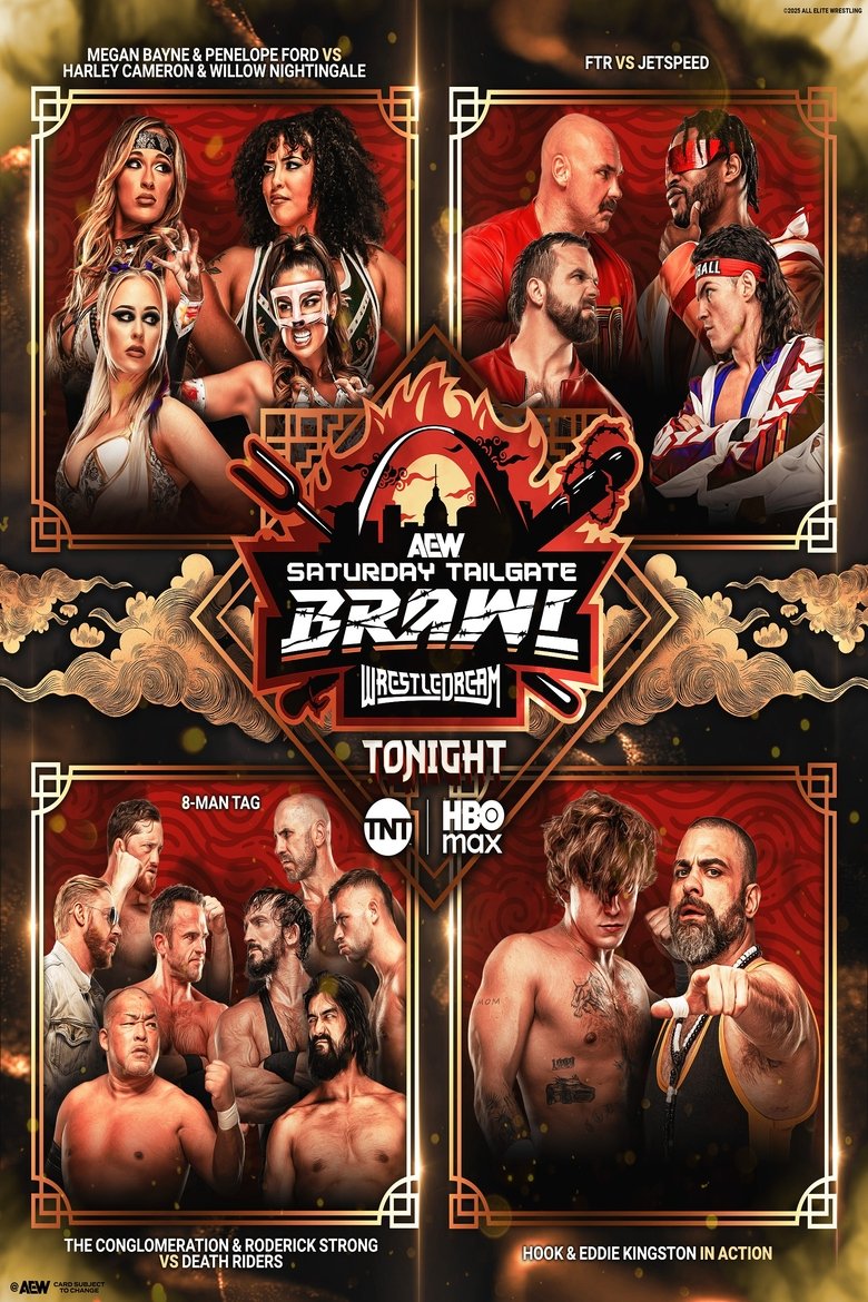 Poster of AEW WrestleDream 2025: Saturday Tailgate Brawl