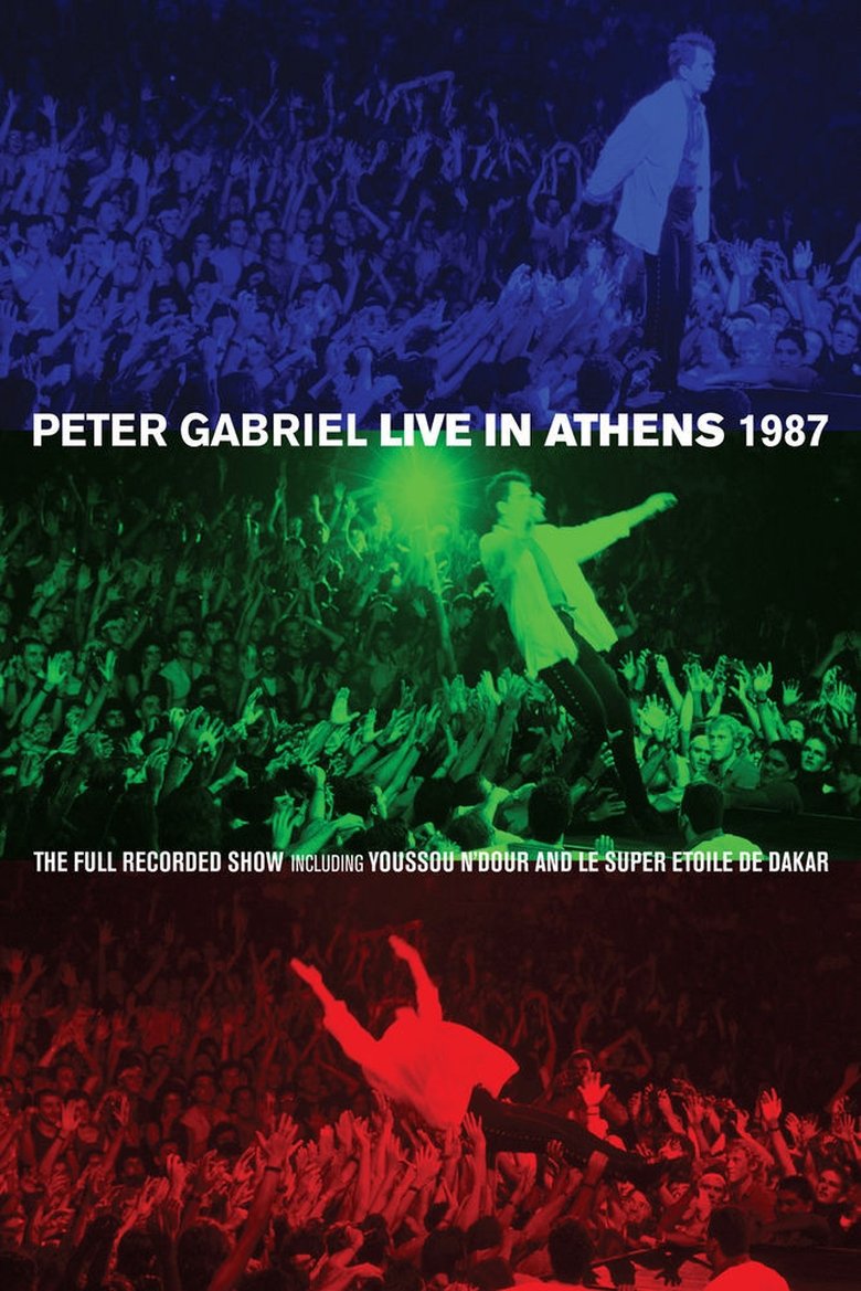 Poster of Peter Gabriel: Live in Athens 1987