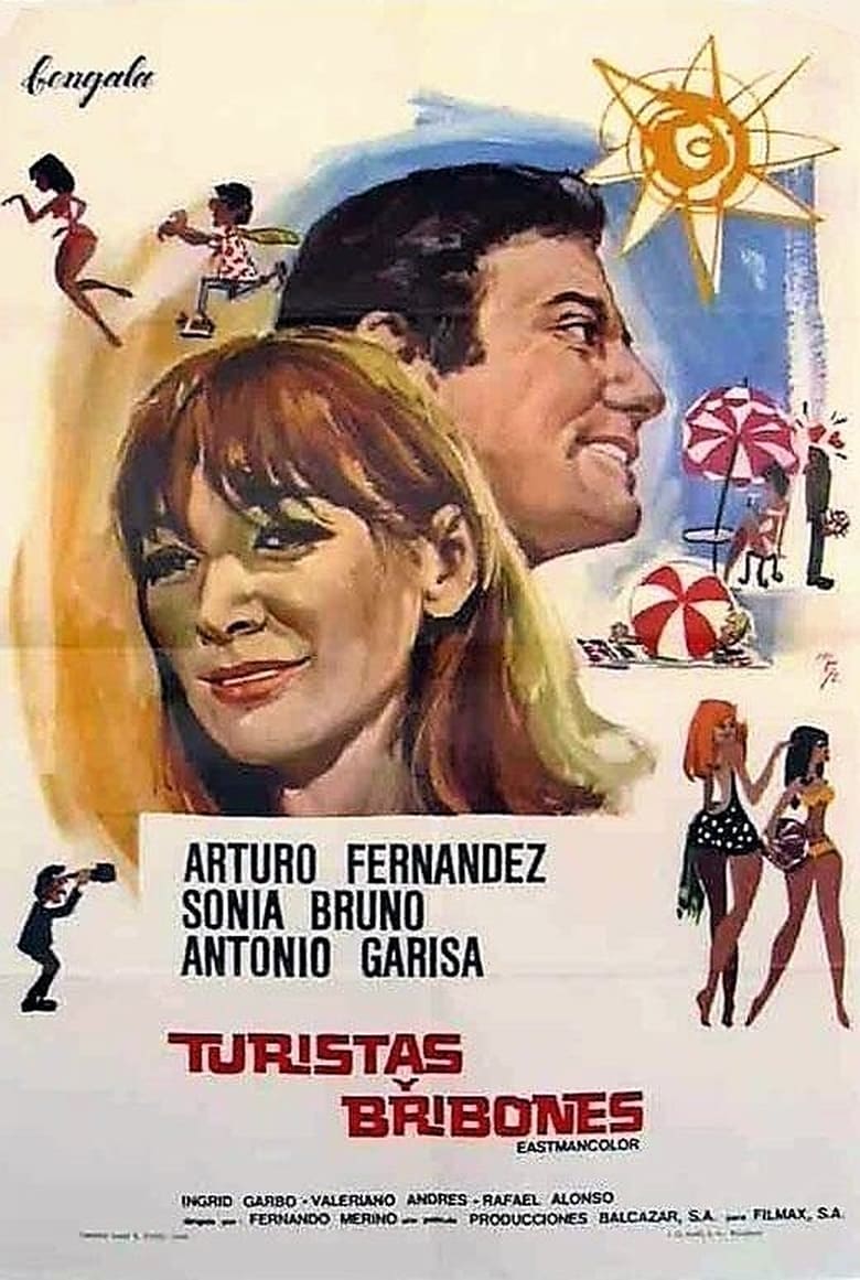 Poster of Turistas y bribones