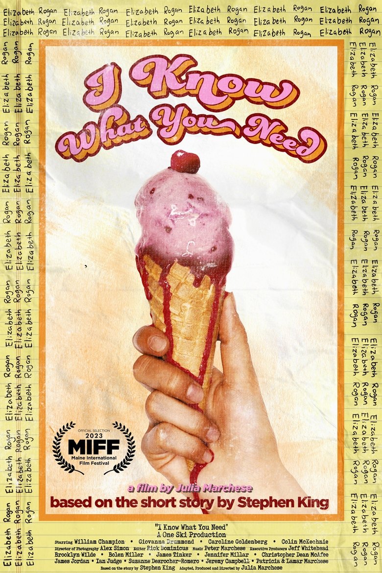 Poster of I Know What You Need