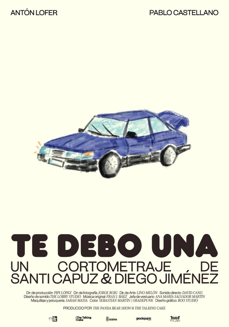 Poster of Te debo una