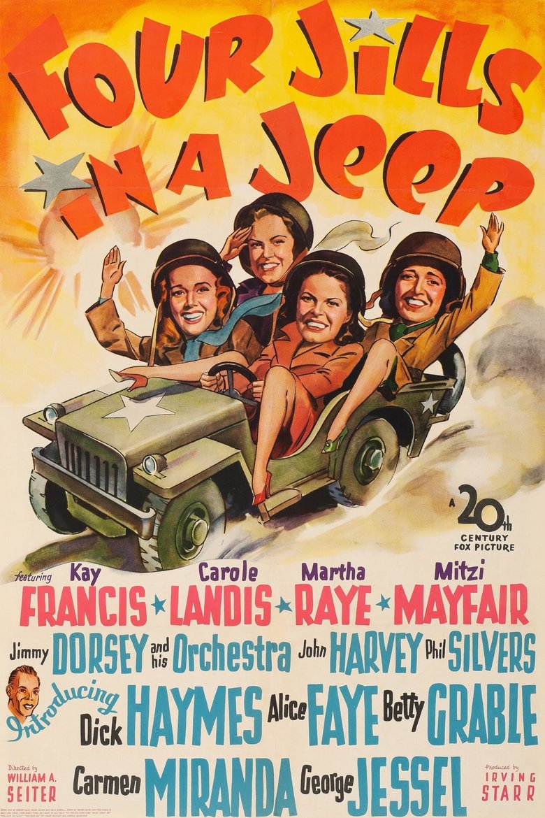 Poster of Four Jills in a Jeep