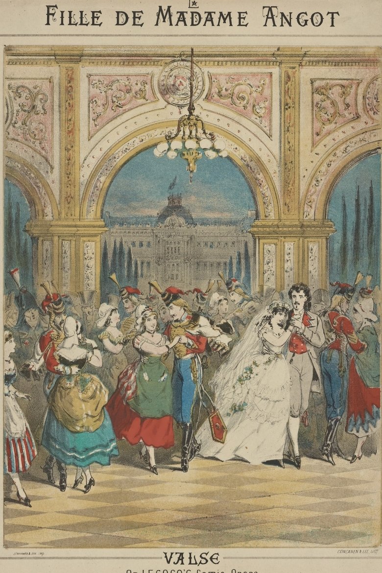 Poster of La fille de Madame Angot - Opéra de Lausanne