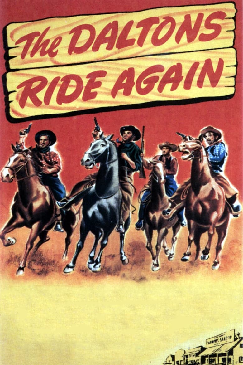 Poster of The Daltons Ride Again