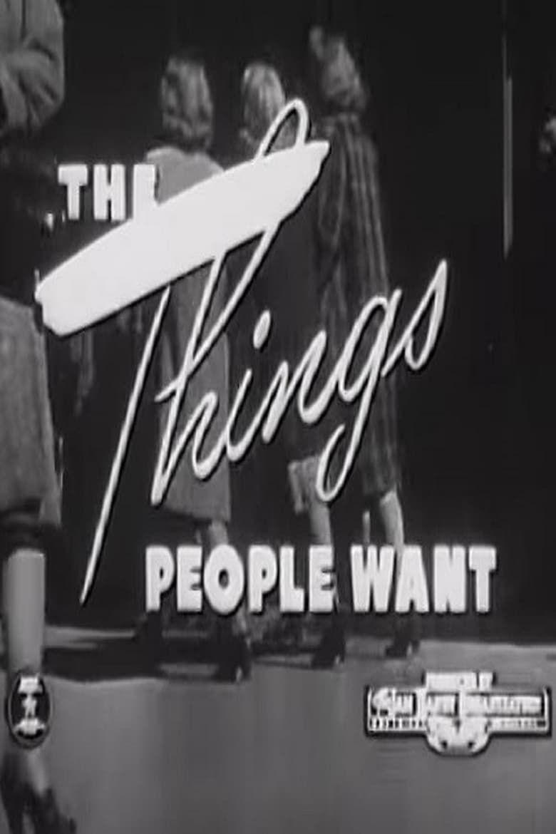 Poster of The Things People Want