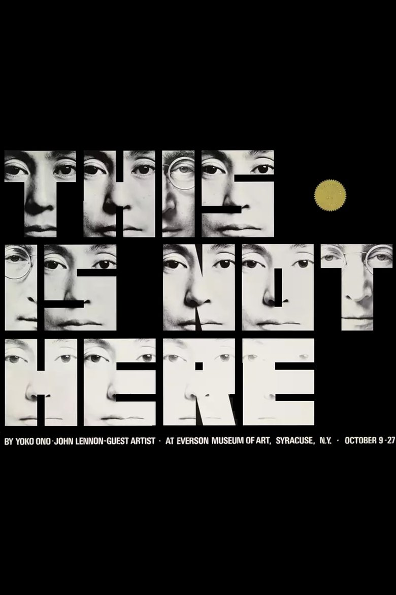 Poster of Yoko Ono: This Is Not Here