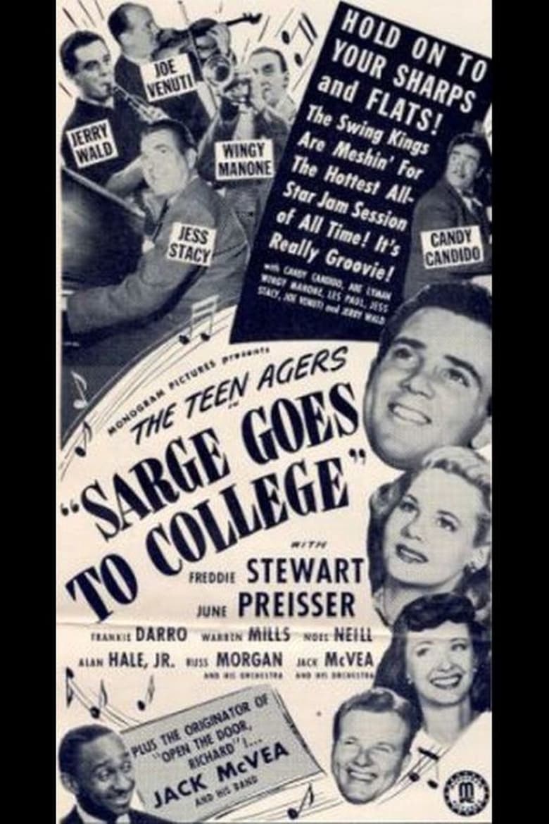 Poster of Sarge Goes to College