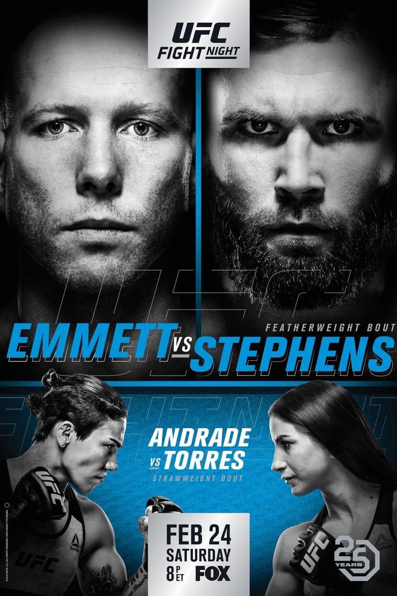 Poster of UFC on Fox 28: Emmett vs. Stephens