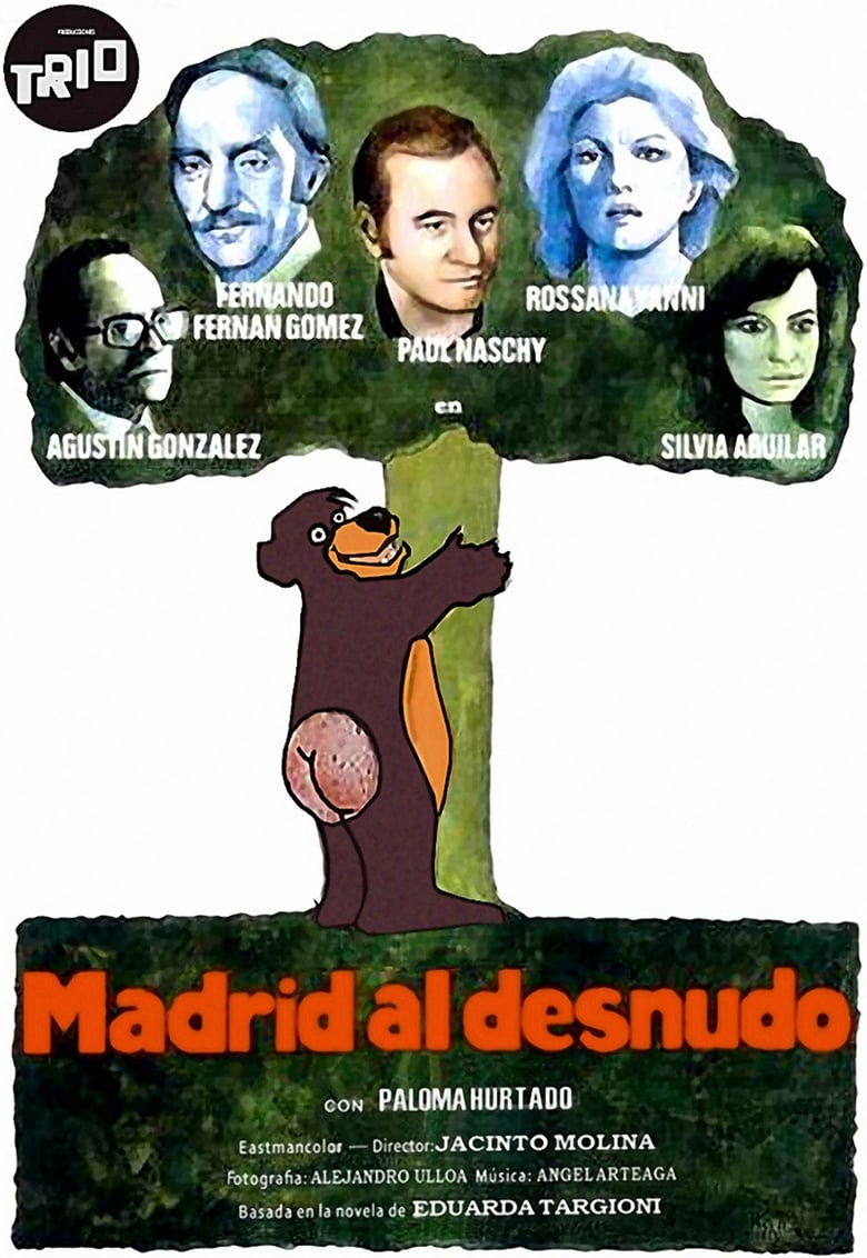Poster of Naked Madrid