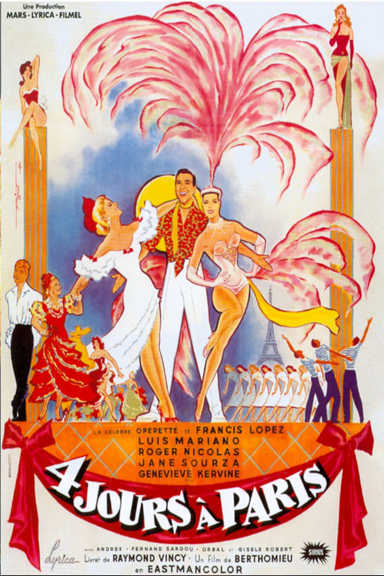 Poster of Four Days in Paris