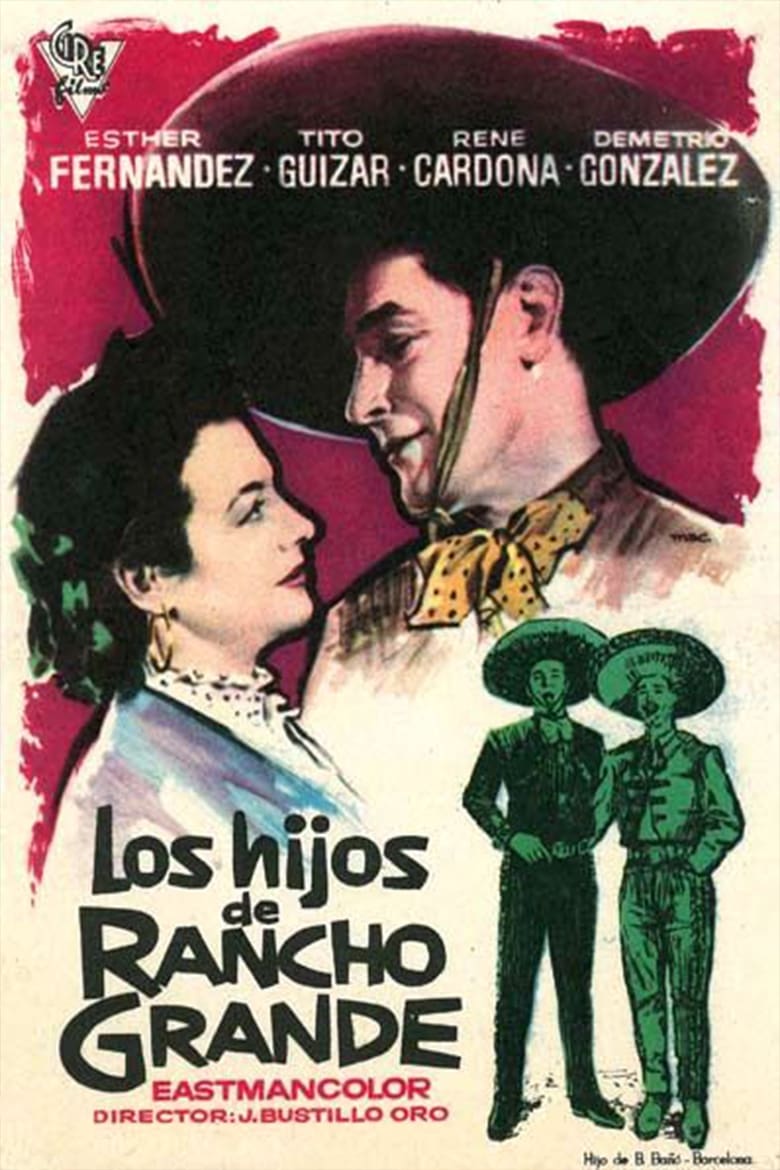 Poster of Los hijos de Rancho Grande