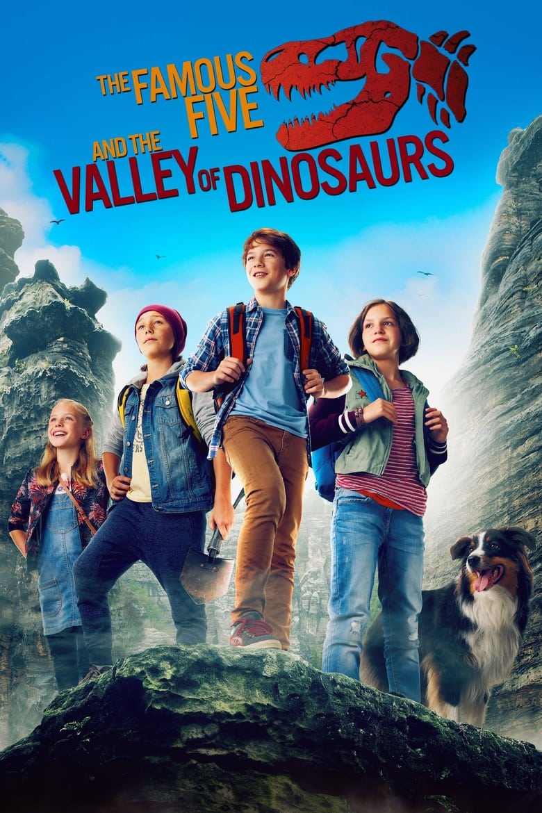 Poster of The Famous Five and the Valley of Dinosaurs
