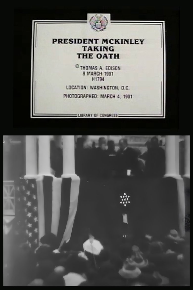 Poster of President McKinley Taking the Oath