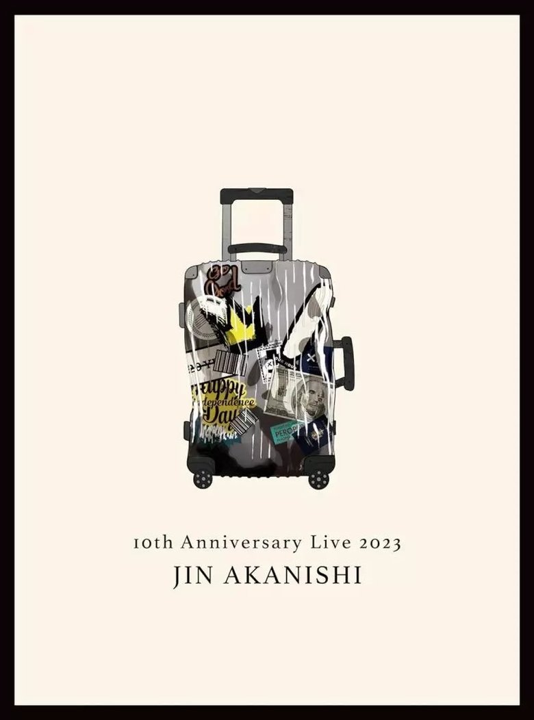 Poster of 赤西仁 JIN AKANISHI "10th Anniversary Live 2023"