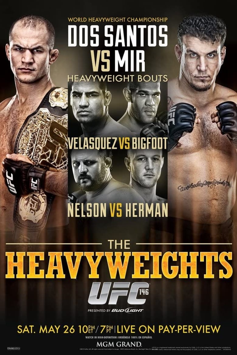 Poster of UFC 146: Dos Santos vs. Mir