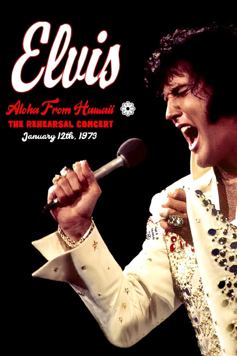 Poster of Elvis:  Aloha from Hawaii - Rehearsal Concert