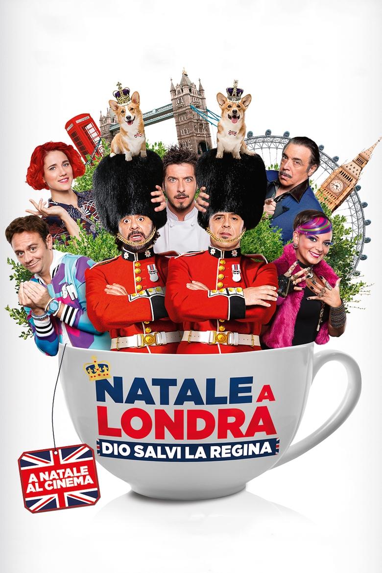 Poster of Christman in London - God Save the Queen
