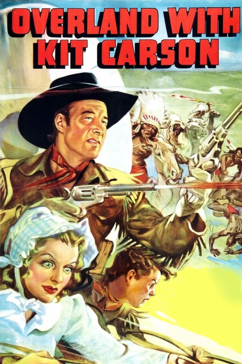 Poster of Overland with Kit Carson