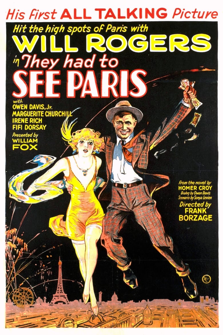 Poster of They Had to See Paris