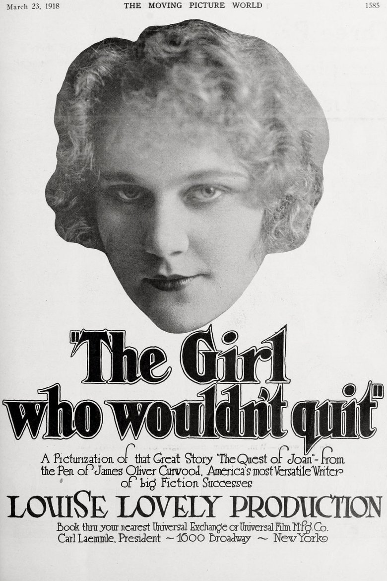 Poster of The Girl Who Wouldn't Quit