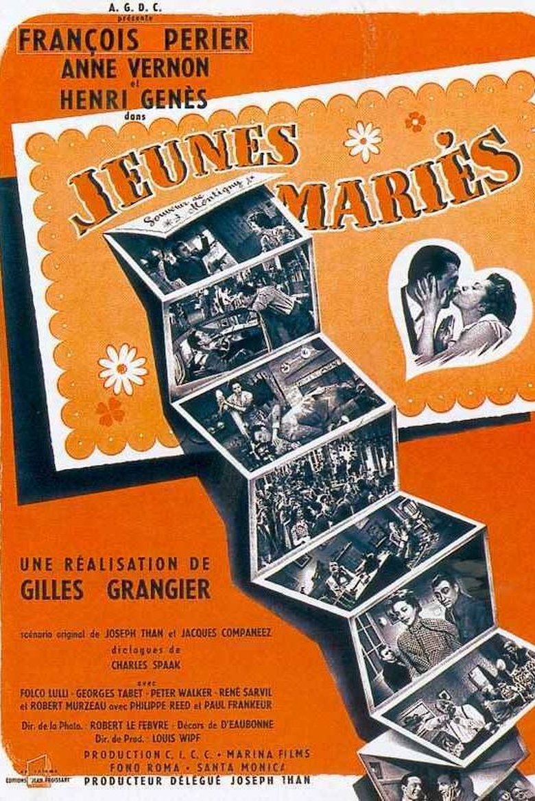 Poster of Jeunes mariés