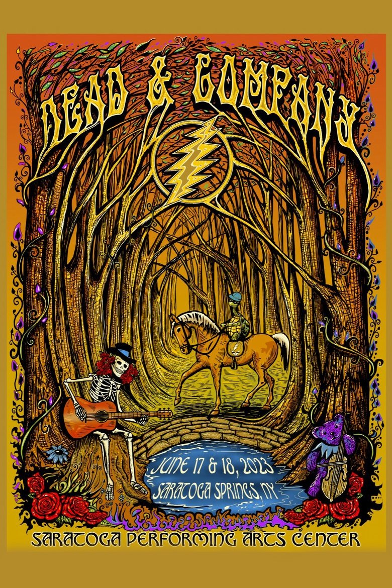 Poster of Dead & Company: 2023-06-18 Saratoga Performing Arts Center, Saratoga Springs, NY, USA